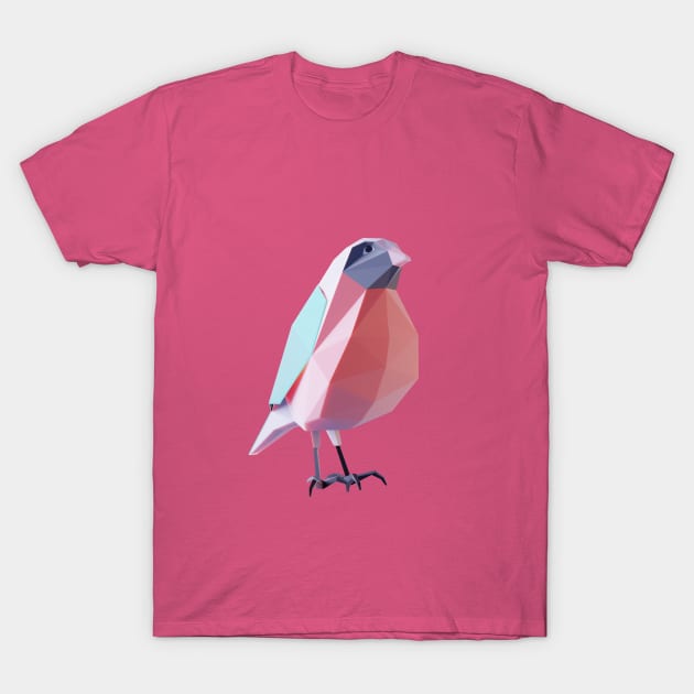 Low Poly Bird T-Shirt by FoxAndBear